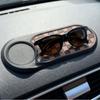 Car Anti-slip Phone Holder with Strong Suction and High Temperature Resistance, Multi-functional Vehicle Ornament and License Plate Storage
