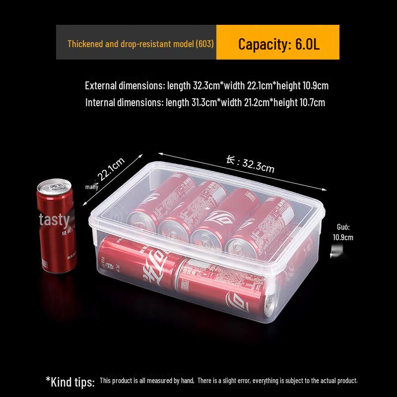 EWIGER STERN 6L Food Storage Container for Refrigerator