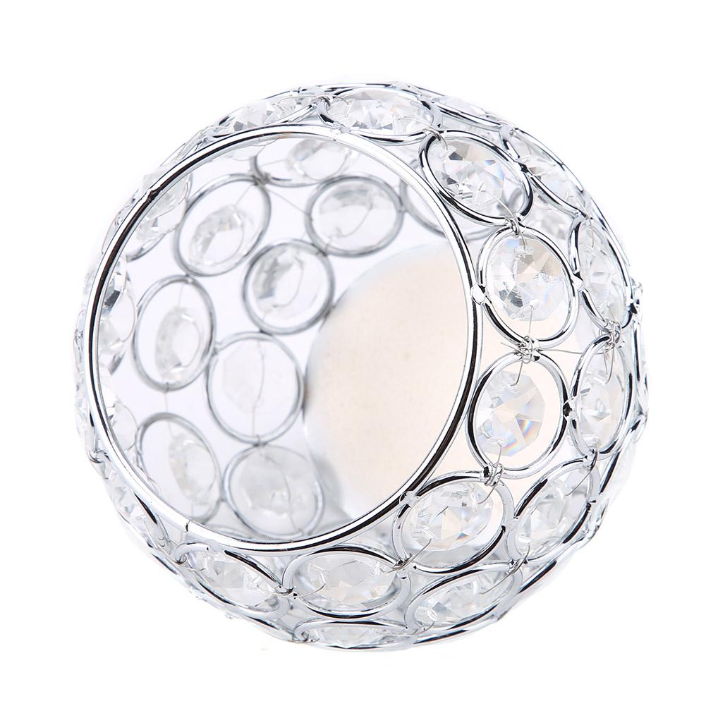 Candle Holder Silver Votive Tealight Candle Holders for Wedding, Christmas (Golden)