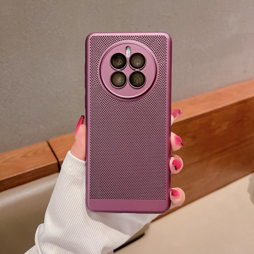 Applicable to Huawei Mate60 goggles ultra-thin breathable mobile phone case P60pro mesh cooling PC Honor protective case