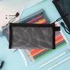 1pcs Mesh Pencil Case, Large-capacity Transparent Zipper Storage Bag, Portable Pencil Case and Stationery Bag for Students' Exams
