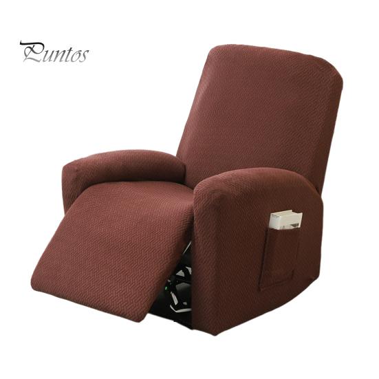 

Эластичный чехол для кресла-реклайнера с одним сиденьем. Эластичный защитный чехол для кресла-реклайнера, пригодный для машинной стирки. Чехол для всего кресла-реклайнера. Защищает от A темный кофе