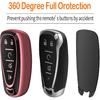 Sindeda For Chevrolet Key Fob Cover With Keychain Soft Full Protection Key Shell Key Case Compatible With 2016-2025 Chevy Equinox Malibu Spark Cruze