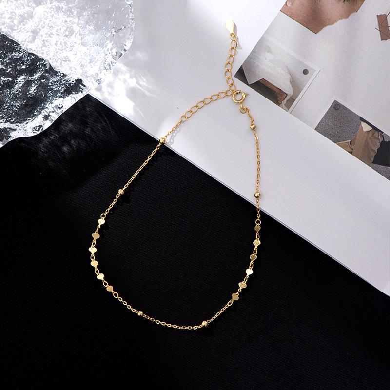 

Браслет на ногу «Серебряное сердце баньяна»: Трендовые летние женские украшения в стиле легкой роскоши 2022 925 Silver