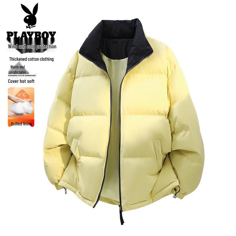 PLAYBOY Men's Winter Padded Puffer Jacket