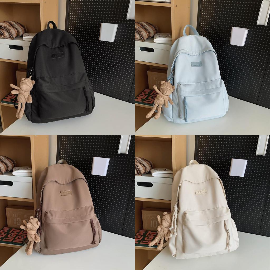 Minimalist Style Backpack For Girls With Nylon And Laptop Storage For School Use