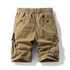 Men's Casual Color Outdoors Pocket Beach Work Trouser Cargo Shorts Pant