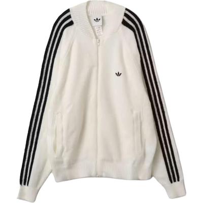 adidas Originals Sst Fw25 Maglia A15 Vestibilità Larga Zip Manica Lunga Giacca Unisex Giacche KD9397