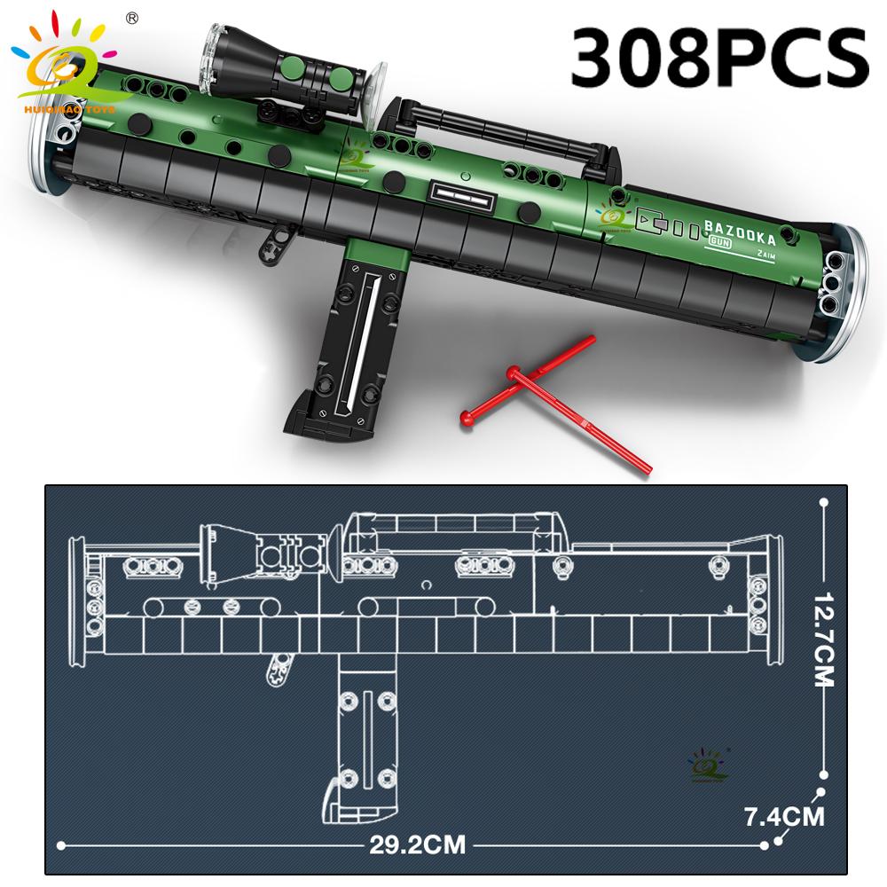 

HUIQIBAO MOC 95 Модель пистолета-пулемета M416 Строительные блоки Военное Оружие Армии Пистолет Технические Кирпичики Детская Игрушка для Детей Домашний Декор