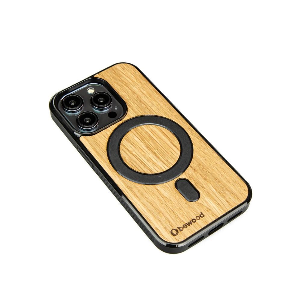 Bewood Wooden Case for iPhone 14 Pro Oak MagSafe