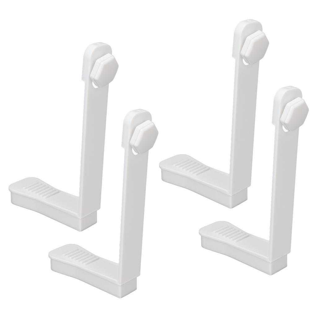 4pcs Bed Sheet Fasteners Mattress Bed Sheet Fixed Clips Holder Straps Household Supplies