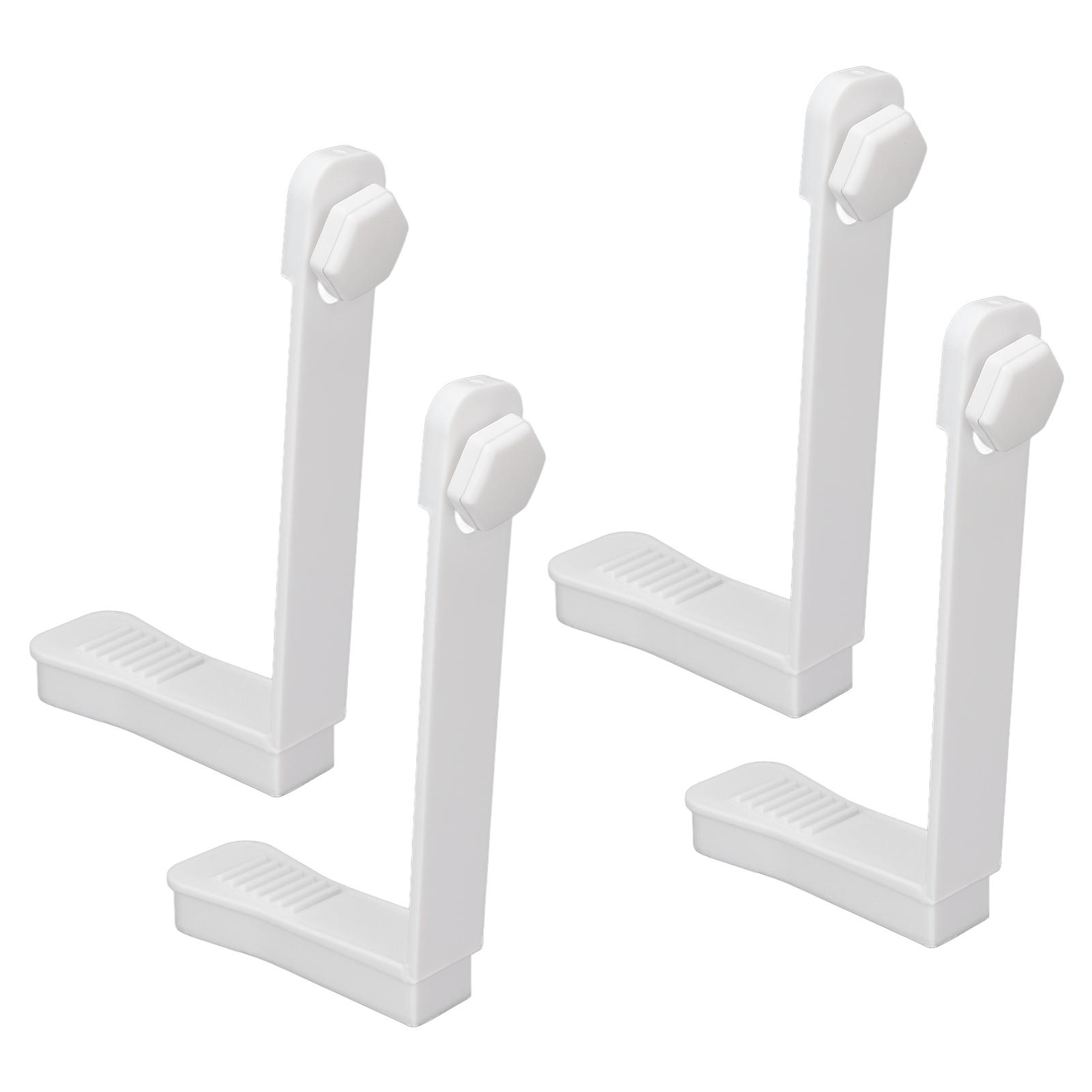 

4pcs Bed Sheet Fasteners Mattress Bed Sheet Fixed Clips Holder Straps Household Supplies