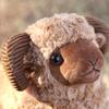 Cute Sheep Plush Doll With Pp Cotton Fill For Kids Birthday Gift