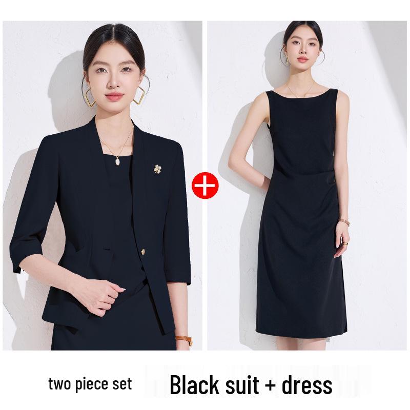 2025 Women's White Blazer: High-End Professional Attire with Goddess Style for the Workplace