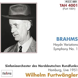 

CD FURTWNGLER WILHELM Brahms Symphony No. 1 KICC889 2010 Japan ObiClassical Used