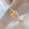 European And American Butterfly Bracelet Minimalist Retro Fashion Stainless Steel Bracelet