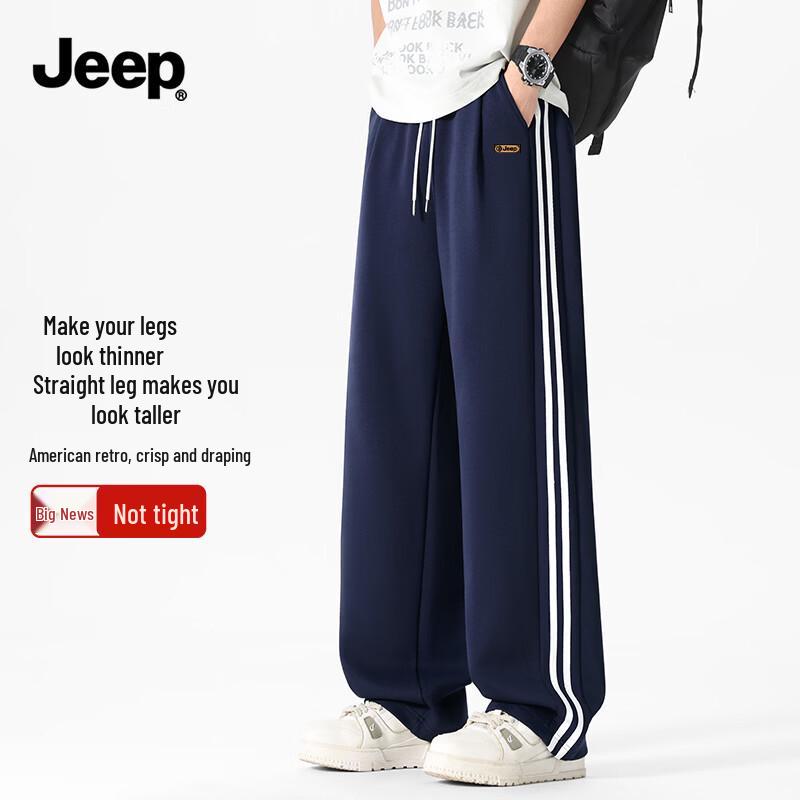 JEEP Men s Casual Straight Leg Trousers M