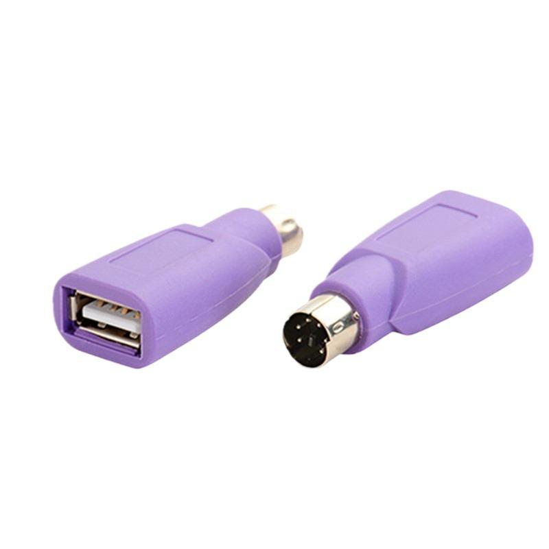 USB to PS/2 6-Pin Adapter for Keyboard and Mouse