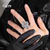 Gumeng's New Creative Cross Anhe Ring Copper Inlaid Zircon Classic Retro Fashion Men's Ring