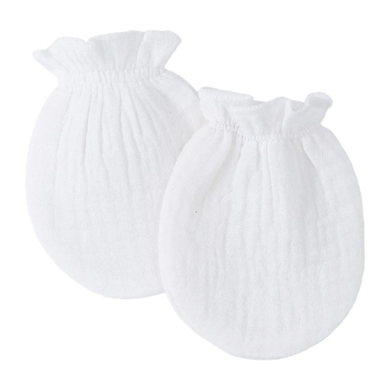 Neugeborene Handfäustlinge Weiche Atmungsaktive Handschuhe für Jungen Mädchen 0-12 Monate Baby-Fäustlinge Kleinkind-Fäustlinge Kratzfreie Fäustlinge