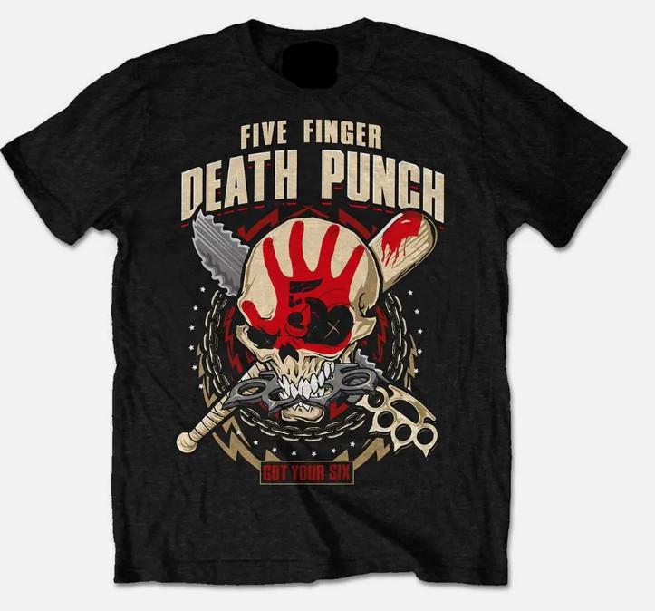FIVE FINGER DEATH PUNCH T Shirt Mom Gift, Shirt All Size Shirt, Cotton Unis Unisex T-Shirt S