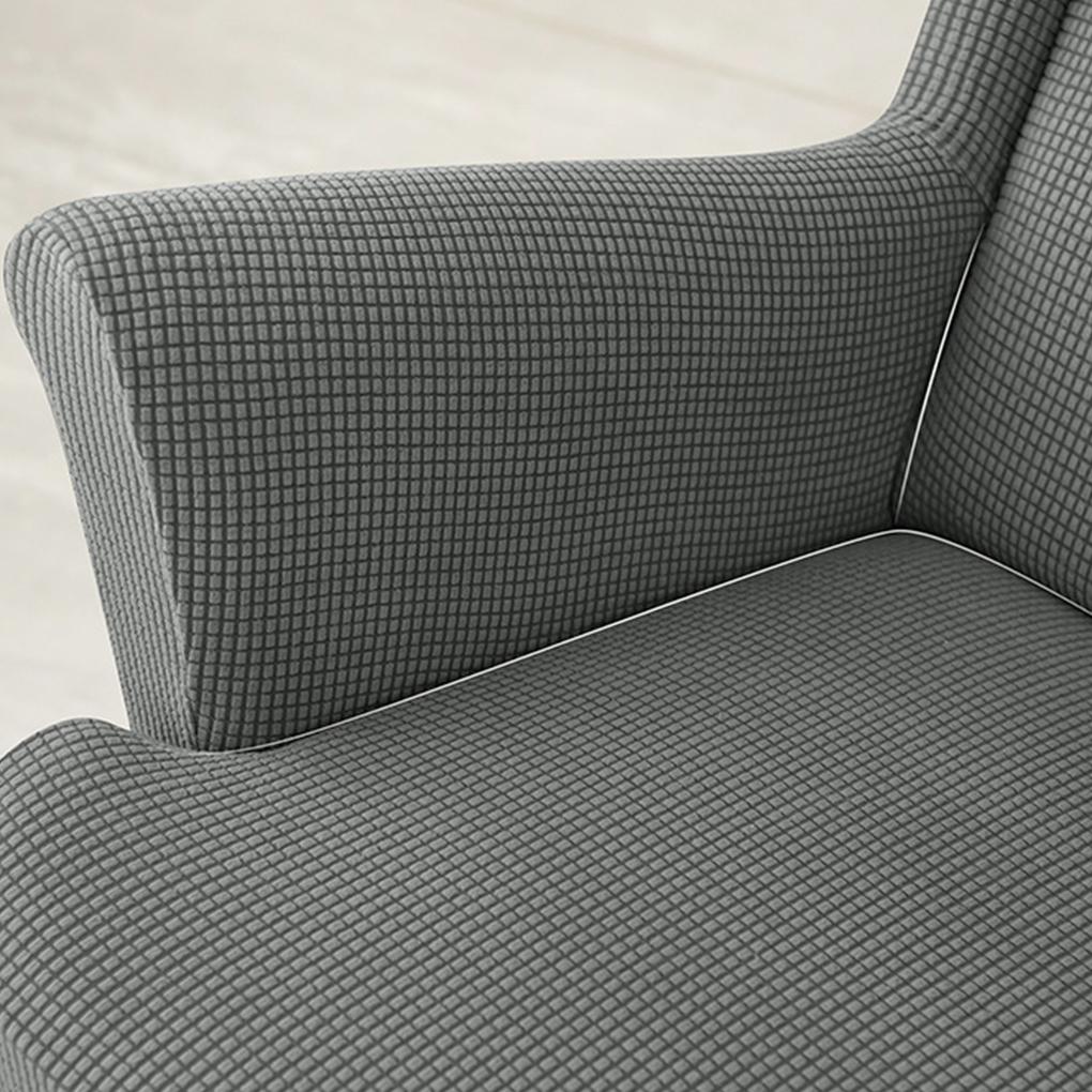 3piece Wingback Chair Soft And Comfortable Elastic For 3pieces Washable Arm Chair Cover Cover Clean And Chair Covers