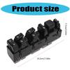 Replace 15883323 10398568 15109670 15112974 15125145 Power Electric Window Switch Power Window Switch Auto Part