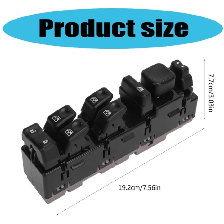 Replace 15883323 10398568 15109670 15112974 15125145 Power Electric Window Switch Power Window Switch Auto Part