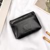 Handmade Oil Wax Leather Coin Purse: Cute Cartoon Design for Earphones & ID Cards