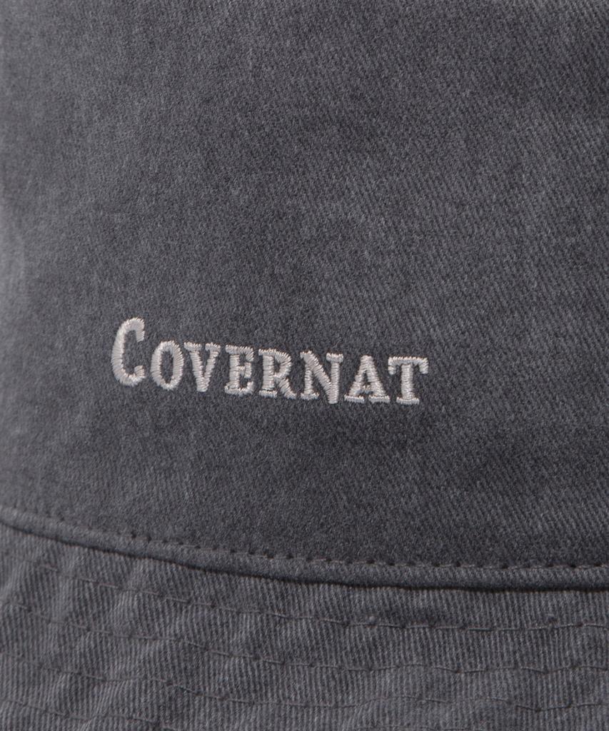 COVERNAT Washed Bucket Hat Charcoal