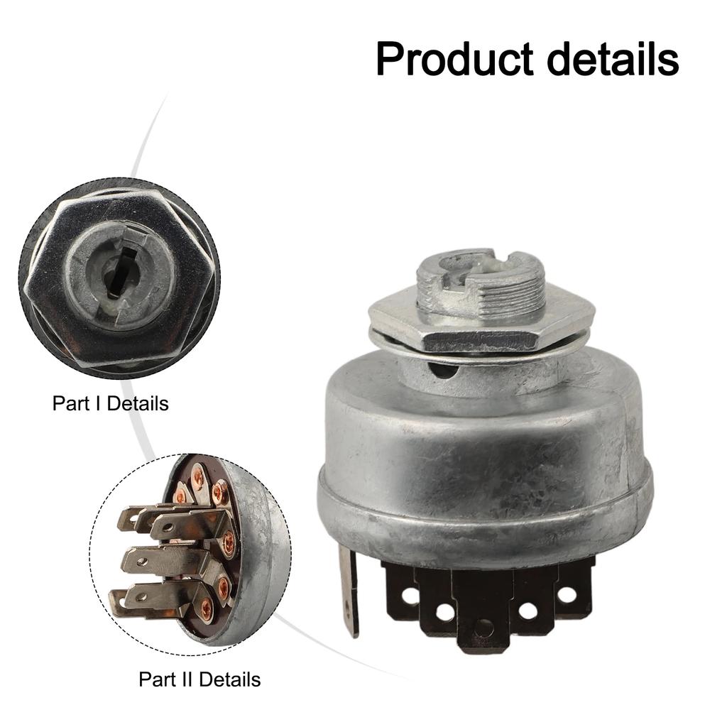 Ignition Starter Switch Suitable For Lawn Tractors Replaces Parts 5332140301&92251717 Compatible With Many Equipment Brands