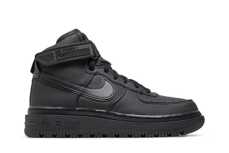 Men's Boots Nike Air Force 1 Boot Black Anthracite Black/Anthracite/Black