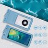 7.2 inch Screen Waterproof Case for Phone Underwater Snow Rainforest Transparent Dry Bag Swimming Pouch Big Mobile Phone Covers
