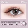 Color Contact Lenses With Soft Colored Lenses 1 Pair 14.2 Mm Natural Color Lenses for Vision Eye Lens