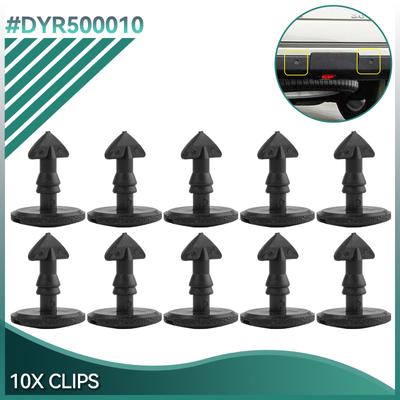 10 Pezzi Clip Auto Clip Paraurti Posteriore Gancio Traino Copertura Clip Finitura per Land Rover Freelander 2 Discovery 3/4 Range Rover Sport DYR500010
