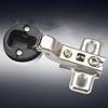 2pcs Hinge W/ Cover Accessories For Glass Cabinet Wardrobe Door Furniture For Glass Cabinets Furniture Wardrobes