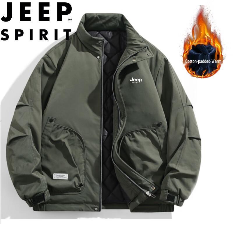 

JEEP SPIRIT Men s Thickened Padded Jacket 2XL