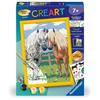 CreArt Kids 18x24cm Duo chevaux