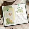 Retro Hand-Painted Style Sticky Notes for Warm Home Diaries and Collages