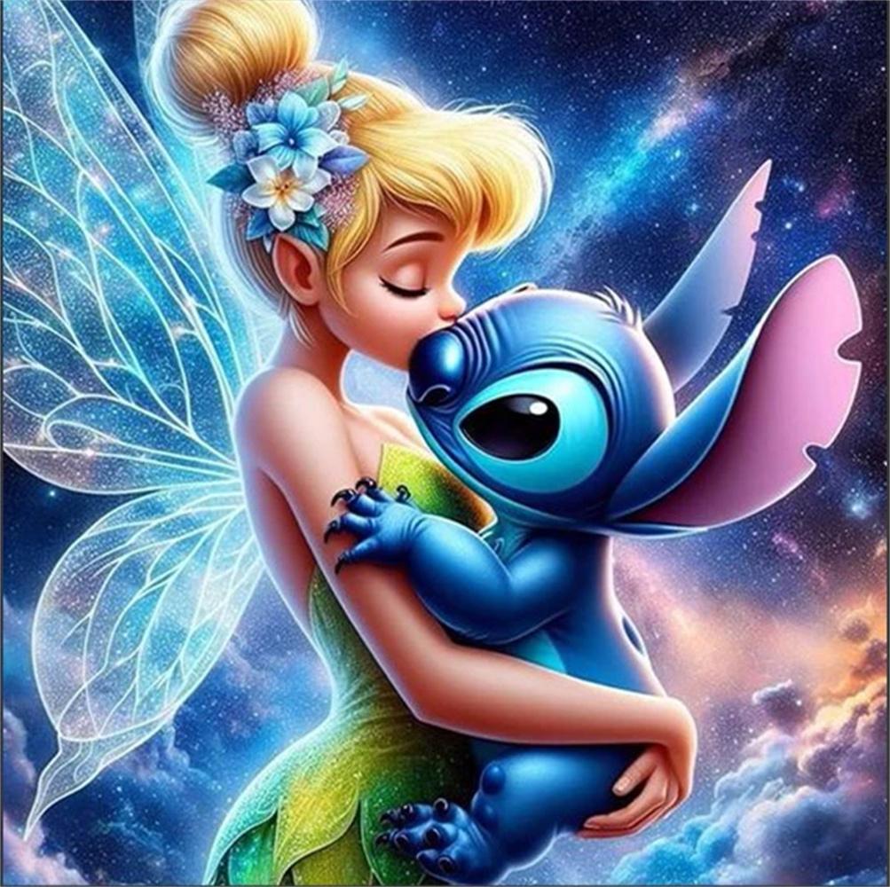 Disney Multi-character Collection Diamond Painting 5D Full Diamond Cartoon Home Bedroom Living Room Decoration Large Painting
