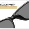 Outdoor UV Protection Presbyopia Sunglasses Fashion Square Frame Wood Grain Temples HD Shades Eyewear Classic Driving Shades