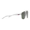 GUCCI Full Frame Design Metal Aviator Sunglasses Men's Silver