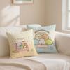 Kawaii Sumikko Gurashi Tea Time Throw Pillow Cover, Cute Cushion Case for Home Decor