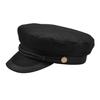 Women Casual Sunhat Fashion Embroidery Lace Cap Decoration Captain Hat Beret