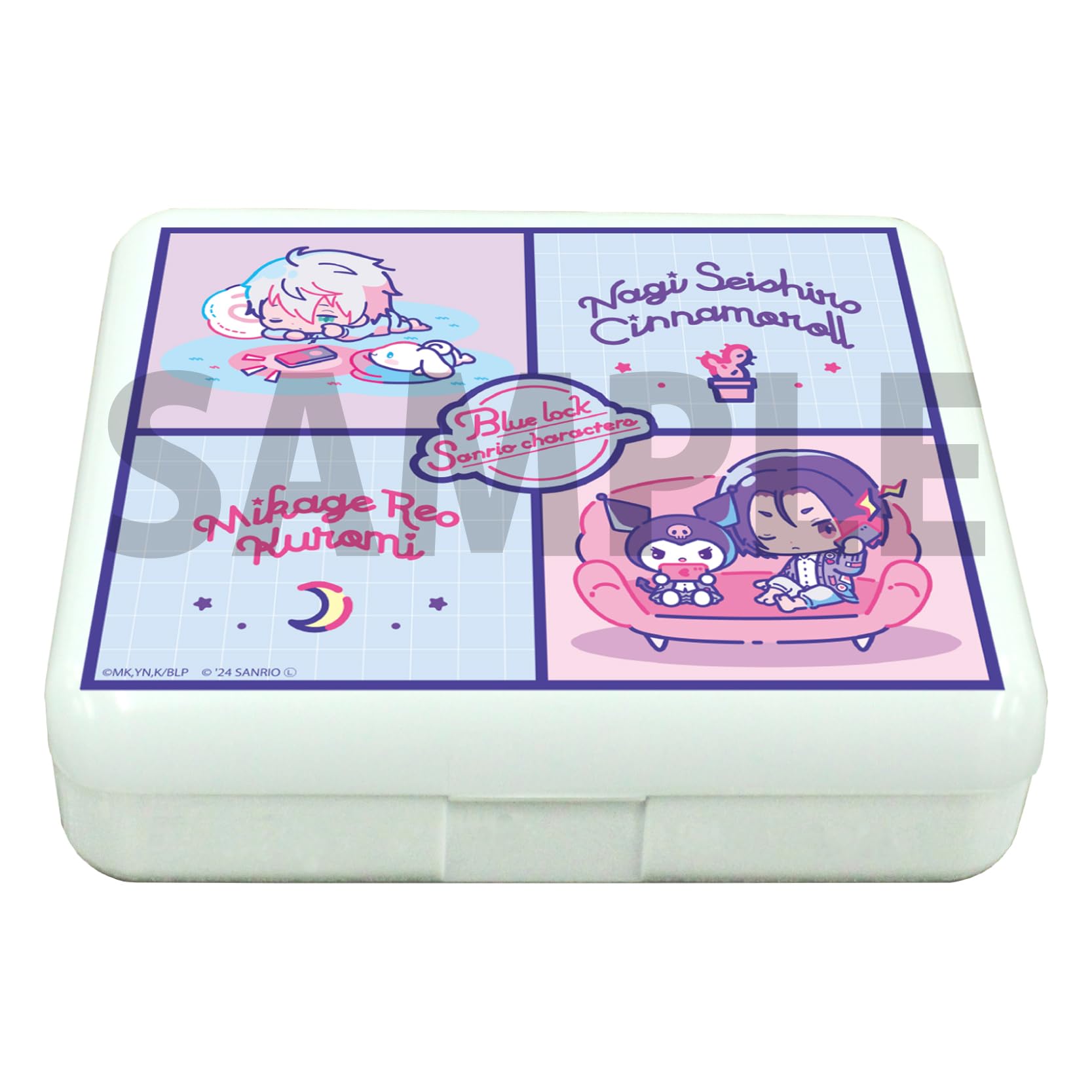 ТВ Аниме Синяя Тюрьма x Персонажи Sanrio 11 Дизайн C Коллаборационная Иллюстрация Футляр для аксессуаров 4440₽