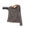 Gilet court ample à capuche zippé rayé col V pour femme, collection automne-hiver 2025