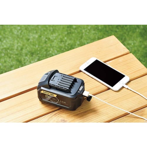 Takagi EARTH MAN Infini-Link 18V dedikert batteripakke med USB-utgang 3,0Ah BP-180LiGB