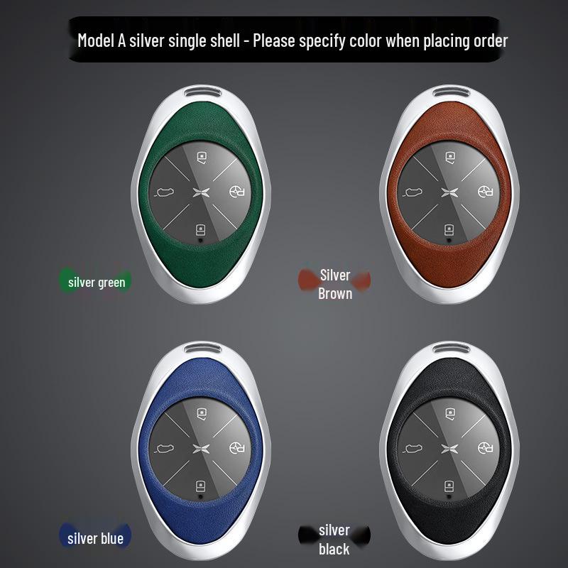 

Xiaopeng P7 & G3 Key Case: New Metal Key Shell and Buckle for 2021-2022 Models Set