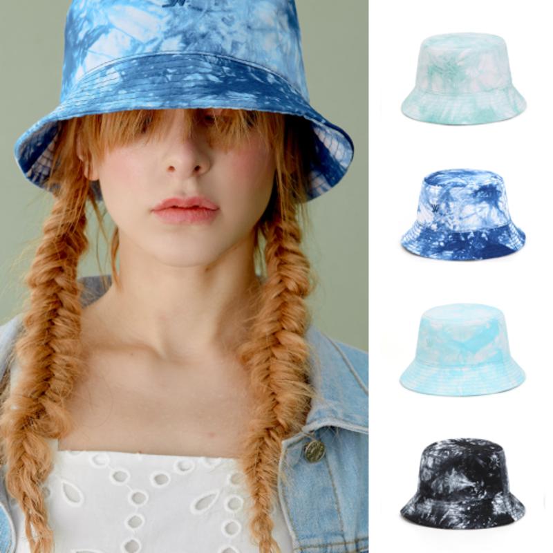 WHITE SANDS Tie-Dye Bucket Hat Sweep 4 Colors