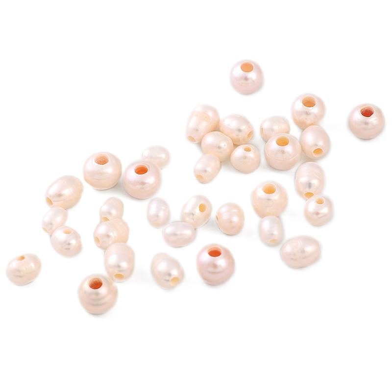 1-5Pcs Natural Freshwater Pearls Beads For DIY Necklace Bracelet Earrings Jewelry Making